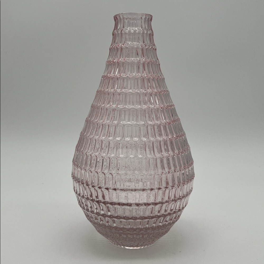 Xouvy Jane Modern Amethyst Glass Vase Ornaments Living Room Flower Home - Picture 3 of 9